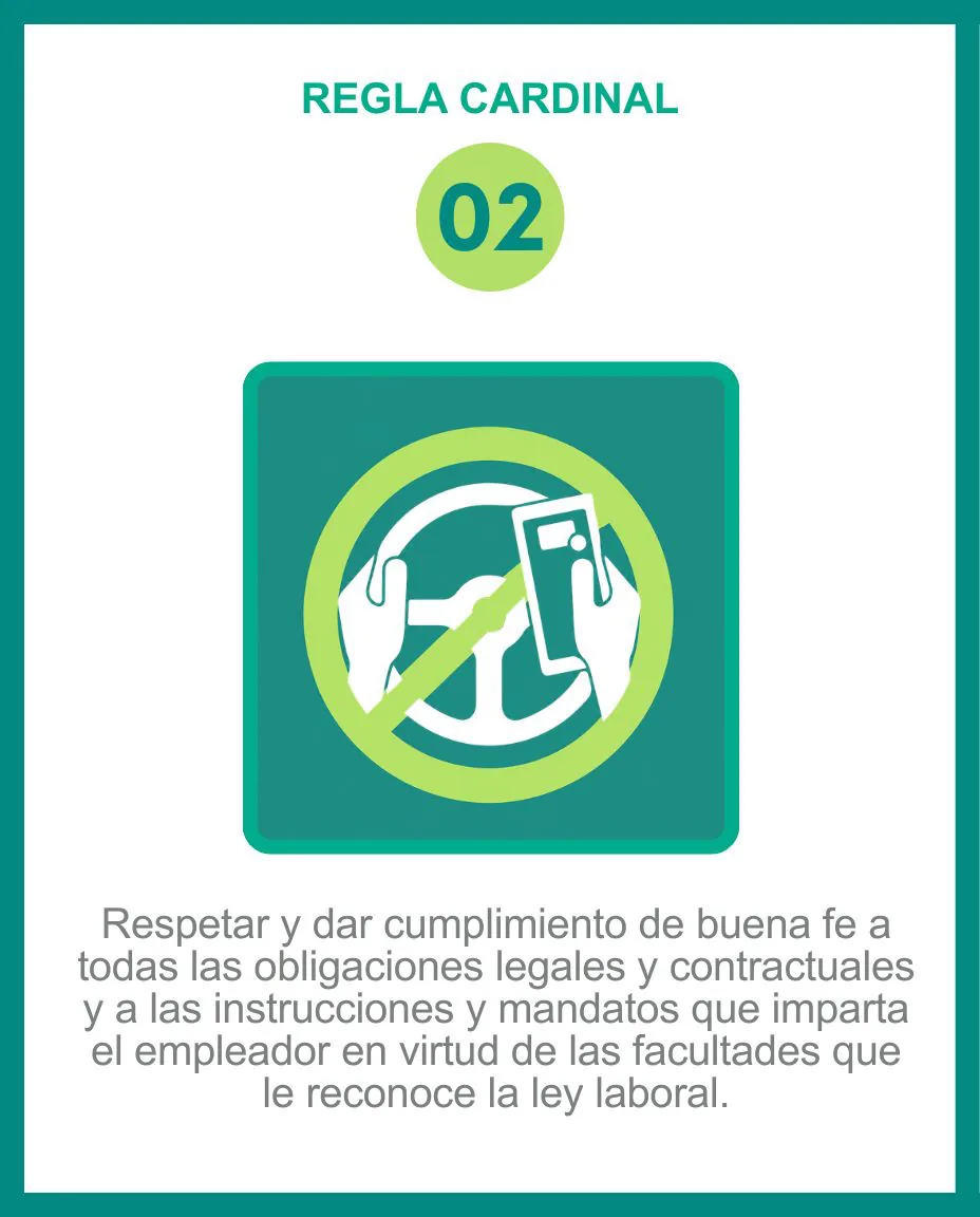 Regla 02: Cumplir obligaciones legales