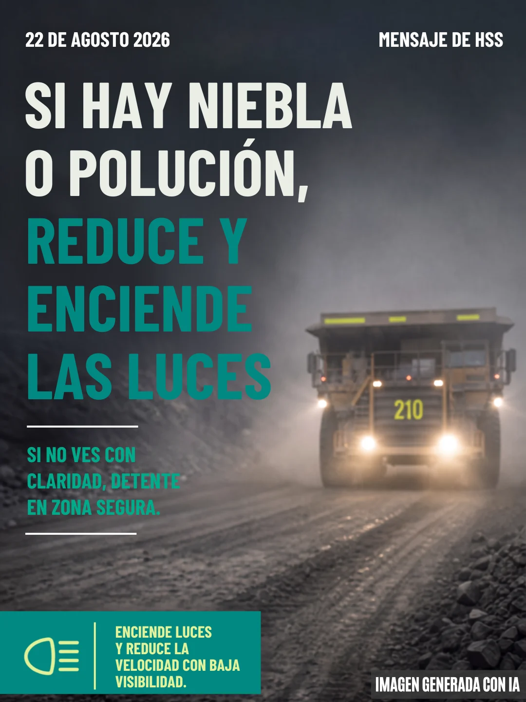 Gráfica de seguridad — Sábado 22 de agosto