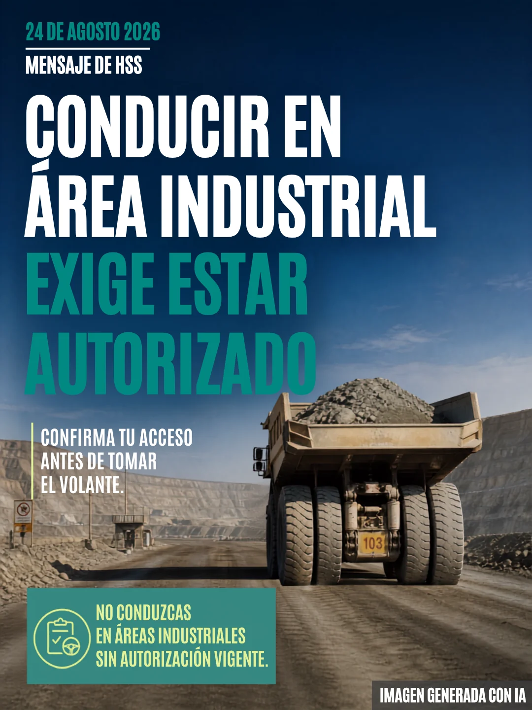 Gráfica de seguridad — Lunes 24 de agosto