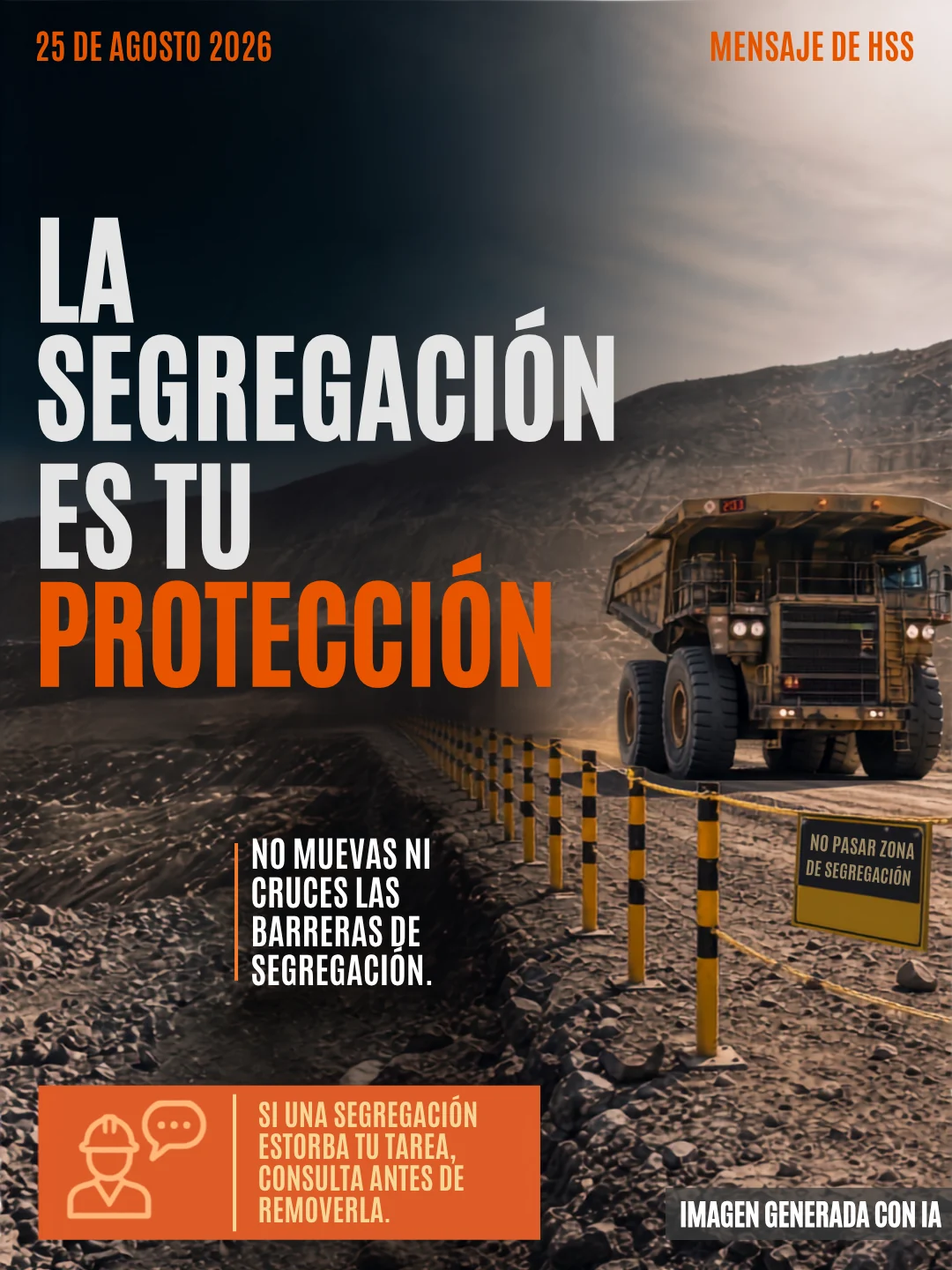 Gráfica de seguridad — Martes 25 de agosto