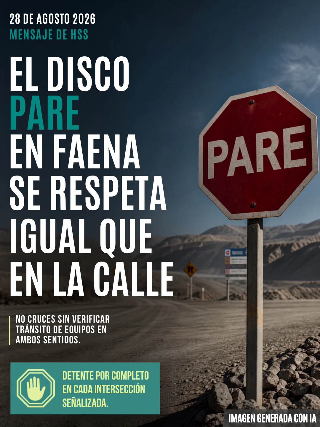 Gráfica de seguridad — Viernes 28 de agosto